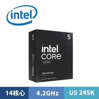 Intel Core Ultra 5 245K 中央處理器 盒裝