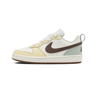 胖達）NIKE COURT BOROUGH GS 皮革 休閒鞋 HV1804-121 椰奶咖啡 女