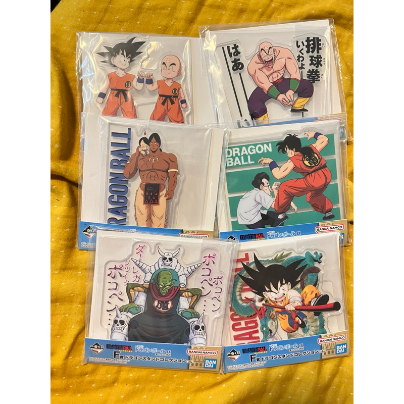 一番賞 七龍珠 雲上的神殿 F賞*6 小賞 立牌 小悟空 飲茶 天津飯 比克大魔王