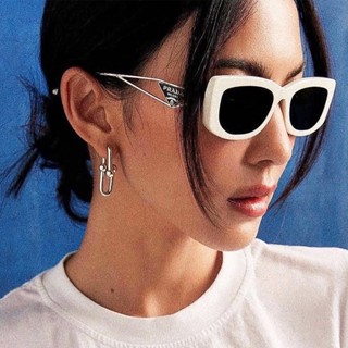 PRADA SPR14Y 普拉達太陽眼鏡｜小臉潮流防紫外線抗UV鏤空墨鏡 男生女生品牌眼鏡框【幸子眼鏡】