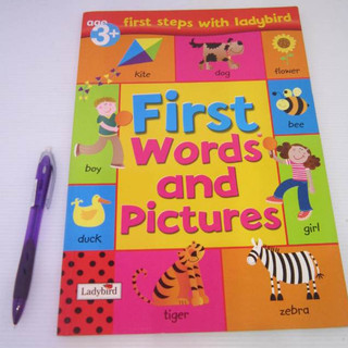 「二手書」Ladybird First words and pictures 英文繪本 3+ First Step 平裝