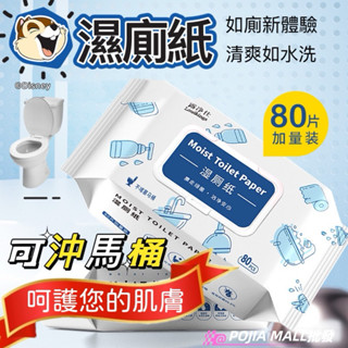 隔日到貨 濕式衛生紙 可沖馬桶 濕紙巾 80抽 濕廁紙 廁所濕紙巾 濕紙巾 女性濕紙巾 成人濕紙巾 溼紙巾 濕巾