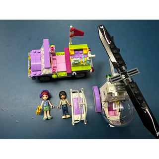 ®️樂高 LEGO ⚠️二手 41036 單售 直升機 車子 +2人偶 friends 好朋友系列 二手