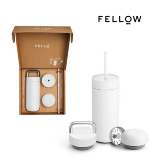 【FELLOW】CARTER KIT-卡特保溫瓶限定禮盒組 (一杯三蓋) 藏藍/ 霧面白/ 磨砂黑 新品 賣場首頁領券