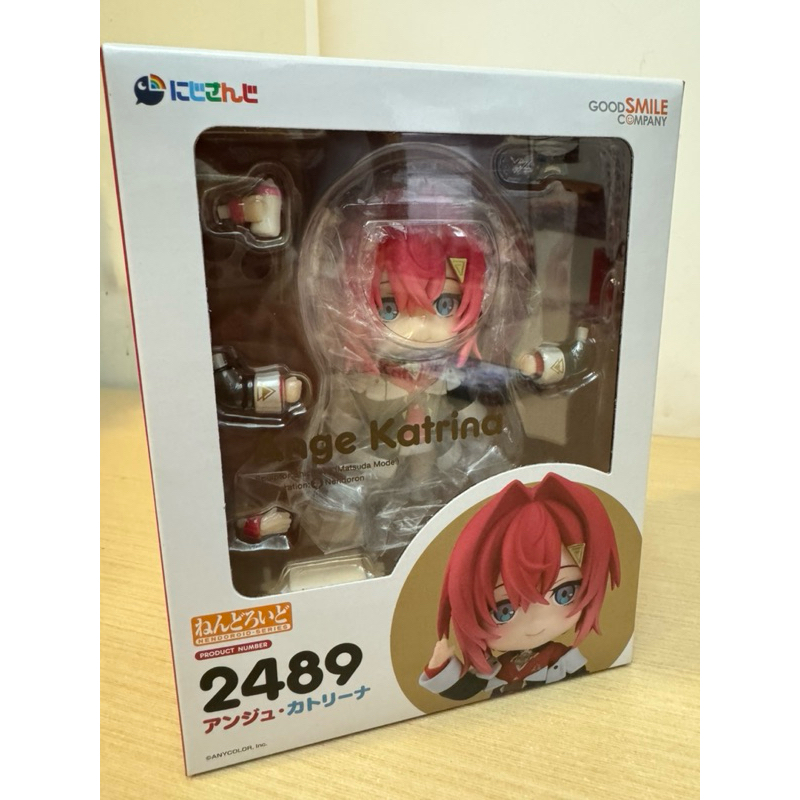 童心未泯 代理 GSC 黏土人 2489 彩虹社 VTuber 安潔 卡特莉娜 模型 公仔