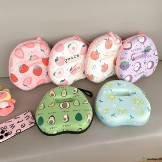 【SUN】蘋果airpods max耳機收納包 藍牙頭戴耳機卡通收納包防摔耐壓硬殼保護套配件 PU皮革收納包