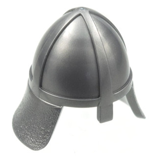 Lego 樂高 平光銀色 頭盔 城堡 Flat Silver Helmet Castle 3844