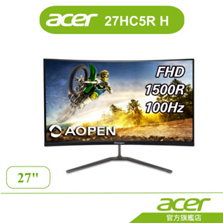 Ace宏碁 Aopen｜27HC5R Hbmiix 27吋100Hz曲面螢幕