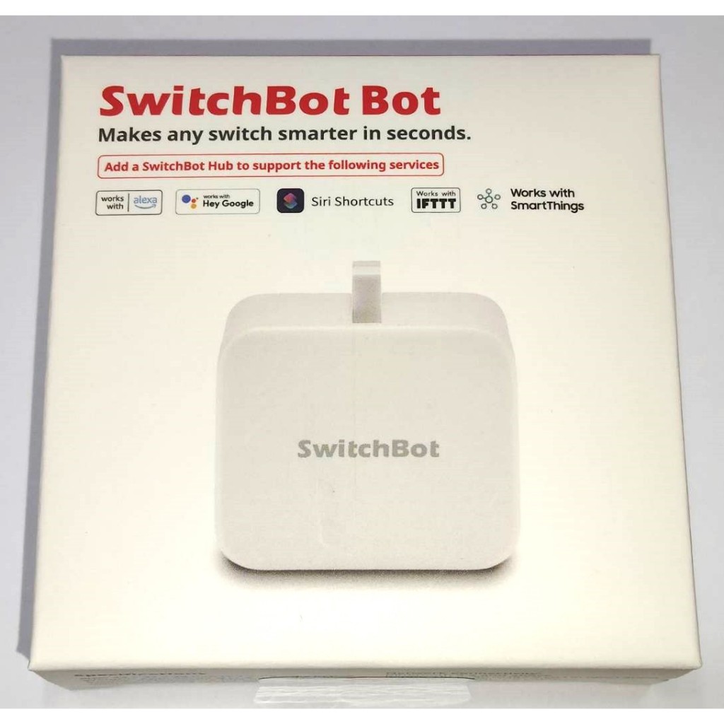 SwitchBot Bot開關機器人自動開關遠端開關開關控制手機控制開關免工具安裝智能遙控開關機器人智能居家開關電燈開關