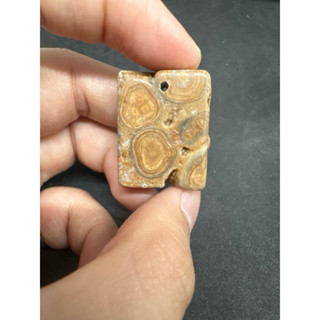 P4756 天然泰國龍宮舍利原礦 老料靈骨舍利 墜子 無事牌 墜飾 已打孔