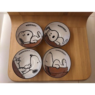 SNOOPY事事如意碗組 【4入碗/組】