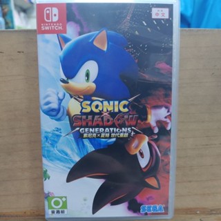 二手NS switch 索尼克×夏特 世代重啟 中文版 現貨 含特典