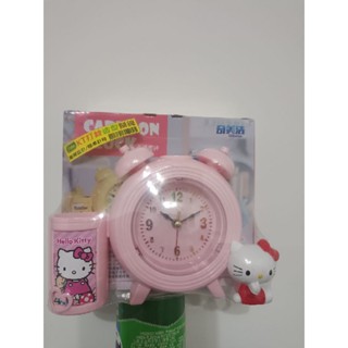 ［現貨］Hello Kitty打鈴造型鬧鐘 筆筒設計/精準計時