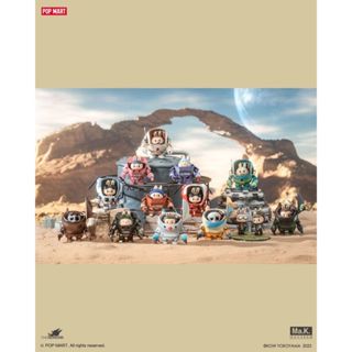 POP MART泡泡瑪特 LABUBU MONSTERS × 橫山宏 Ma.K.聯名系列 機甲公仔 盲盒 一套12款