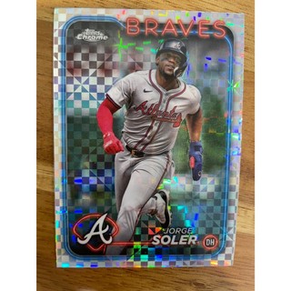 2024 topps update Jorge Soler 勇士強打 鉻卡