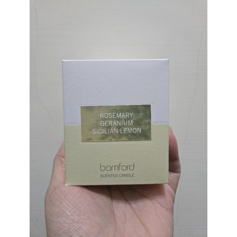 （全新商品） 10 / 10 Bamford 薄暮 香氛蠟燭 140g Rosemary Scented Candle