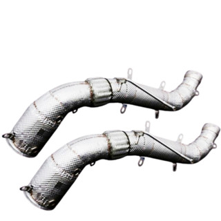 RES排氣管 McLaren MP4-12C V8 當派 200鉬 電子閥門 尾飾管 【YGAUTO】