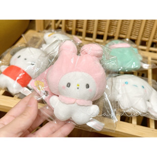 現貨 日本 三麗鷗 SANRIO 豆豆眼 小眼睛 麻糬 娃娃 吊飾 kitty 大耳狗 怕恰狗 庫洛米 漢頓 小麥粉