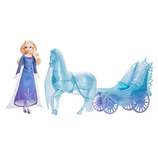 MATTEL 迪士尼冰雪奇緣-艾莎與諾克坐騎組合 娃娃 正版 美泰兒
