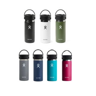 【Hydro Flask】寬口 16oz 473ml 美國【旋轉咖啡蓋】不鏽鋼保溫保冰瓶保冷保溫瓶