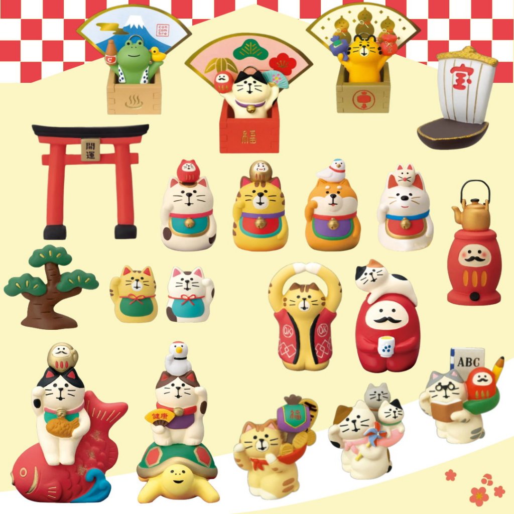 《萌犬物語》福氣公仔 平安健康福氣小公仔 居家擺飾 日式貓公仔 盆栽擺飾 園藝擺件 療癒裝飾品 公仔裝飾 吉祥物擺飾