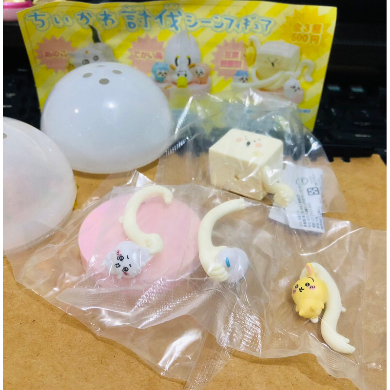 現貨，轉蛋，扭蛋，吉伊卡哇，討伐場景公仔，ちいかわ 討伐シーンフィギュア，Kitan Club