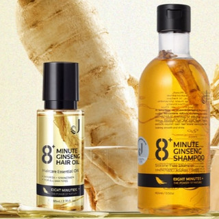 紐西蘭JEMA ROSE 8+Minute 8分鐘 人參精華洗髮精 400ml 八分鐘 洗髮水 人參洗髮精