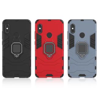 軍規防摔手機殼 紅米 Note 5 Pro 鋼鐵指環支架 紅米 Note5 Pro 防摔殼 防摔殼