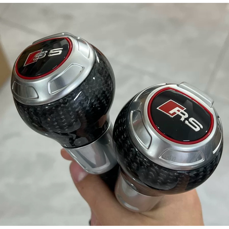 奧迪 RS 排檔頭 頂規凹槽蓋 舊款車系通用