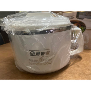 🔆實用小物🔆妙管家時尚泡麵碗1.3L(白)