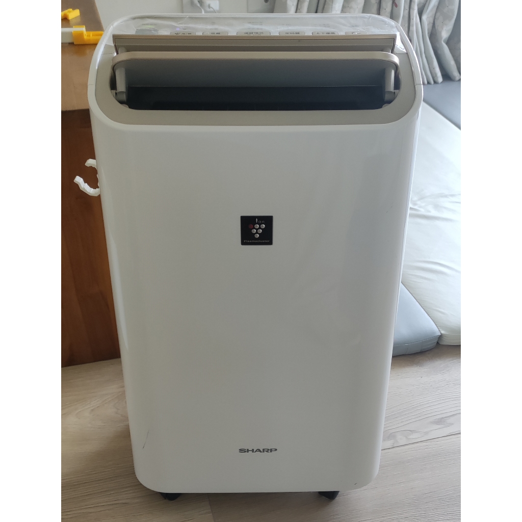 Sharp 12公升自動除菌離子空氣清淨除濕機 DW-H12FT-W (二手)