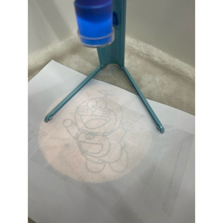 早期絕版玩具 多拉a夢 繪圖幻燈機 投影機
