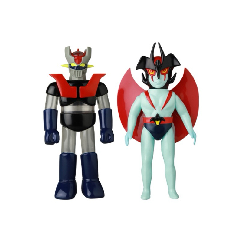 Medicom toy 永井豪50週年 無敵鐵金剛 惡魔人 軟膠