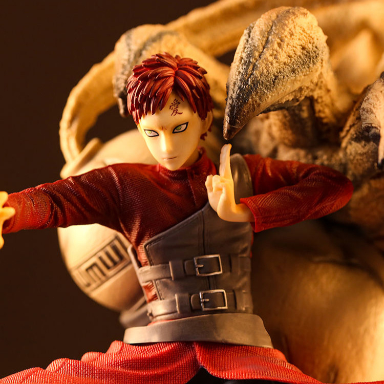 📸【實拍】💥 火影忍者手辦 沙暴我愛羅 一尾人柱力 沙之守鶴 GK 手辦模型 潮玩擺件