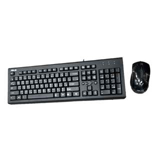 雷柏 Rapoo N100 黑 有線 光學 滑鼠 USB介面 1600dpi
