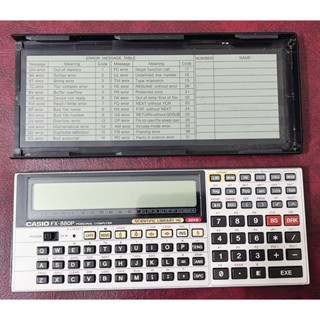 二手 CASIO FX- 880P工程用計算機