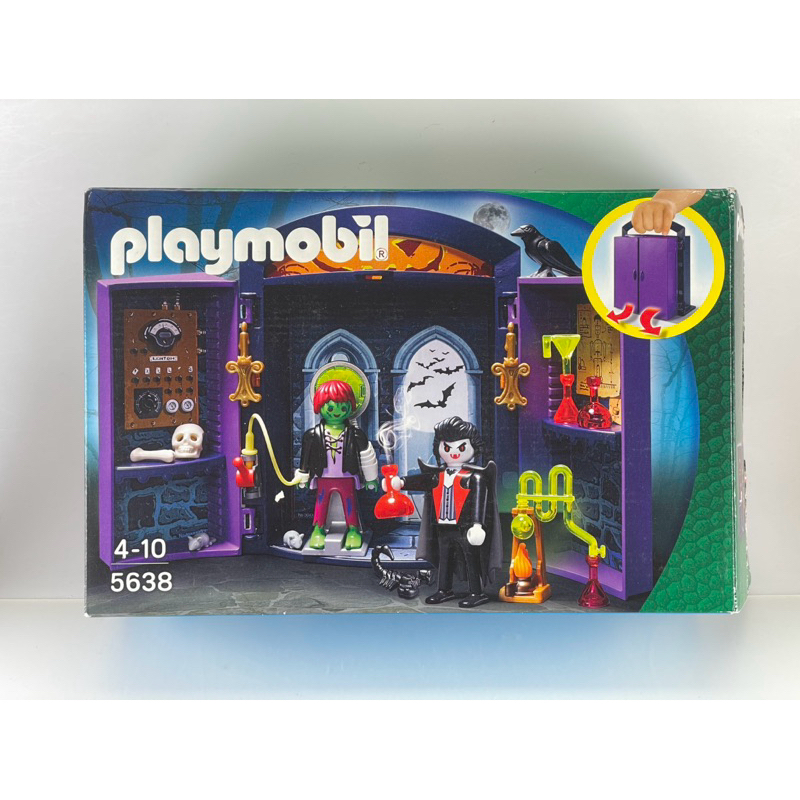 Playmobil 5638 摩比人 摩比 萬聖節吸血鬼 科學怪人