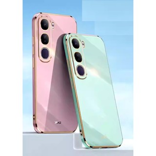 VIVO V40Lite V25 V25pro Y16 電鍍 指環 金邊 手機殼