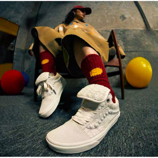[unclev1966] 代購 VANS OLD SKOOL EXT 蛇年限定 棉花糖白 珍珠 絲綢 聯名 滑板鞋