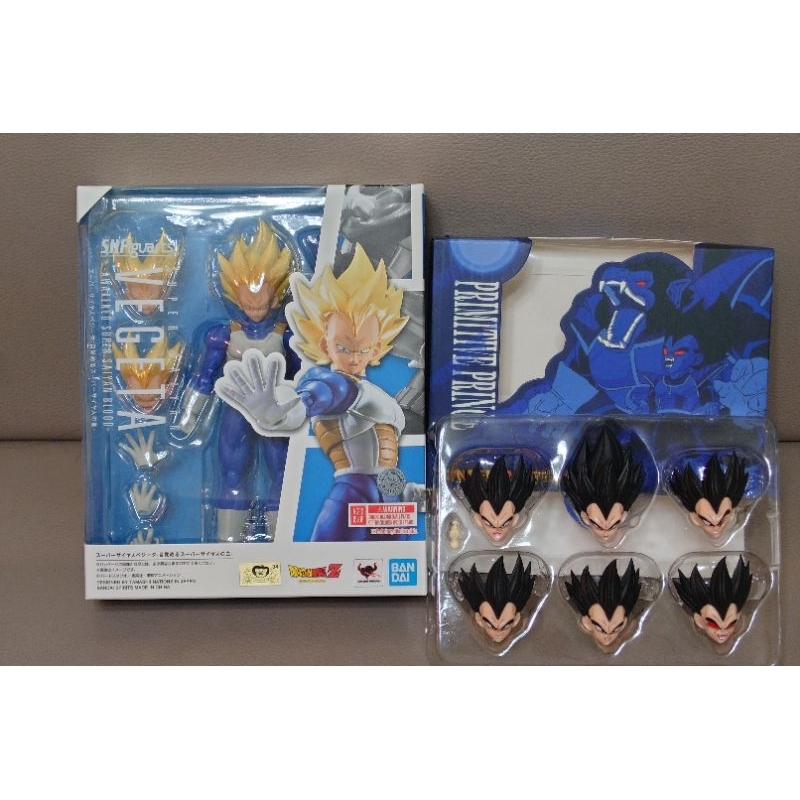 Shf 七龍珠 達爾 貝吉塔 日版 金標 全新 未拆加 磨森頭雕
