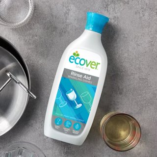 ECOVER宜珂 光潔劑 玻璃杯清潔 洗碗機清潔 潔淨洗碗 食器用洗劑 去油 快乾 潤乾 亮蝶 洗碗機專用亮碟劑