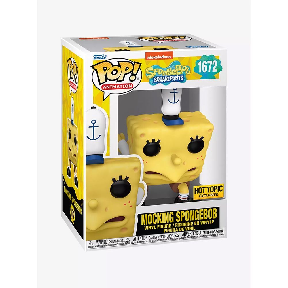 FUNKO POP 動畫: 海綿寶寶25週年- 海綿寶寶鳥嘴