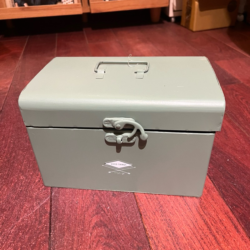 【二手】 鐵盒 收納盒 鐵箱 收納箱 玩具箱