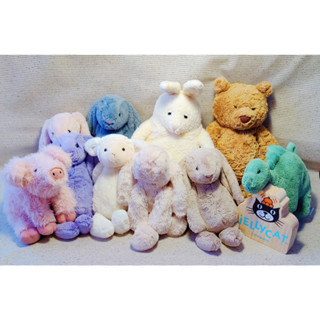 【現貨】英國Jellycat 安撫玩偶 兔兔 Timmy Turtle 恐龍 Smudge Ricky Rain