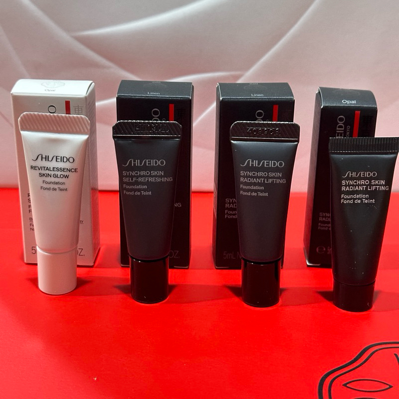 SHISEIDO 資生堂 超聚光活膚精華粉底液 超進化光感緊緻粉底 超進化持久粉底 5ml #220 #130