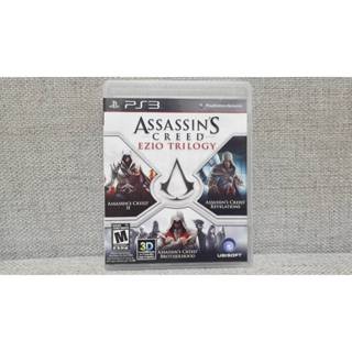PS3 二手 刺客教條 三部曲 Assassin's Creed EZIO Trilogy 英文版