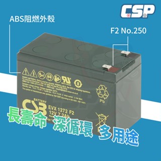 神戶電池 CSB EVX-1272 不段電系統 NP7.2-12 電動兒童車 電動輪椅 照明系統 電動輪椅 CSP