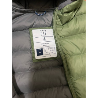 GAP 尺寸4 少穿 恐龍帽子造型 很可愛 羽絨外套