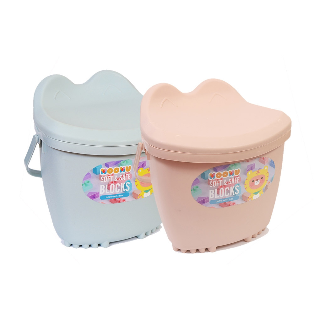 MOOMU 馬卡龍香草軟積木 120pcs 收納桶裝組的價格推薦 - 2025年12月 | 比價比個夠BigGo