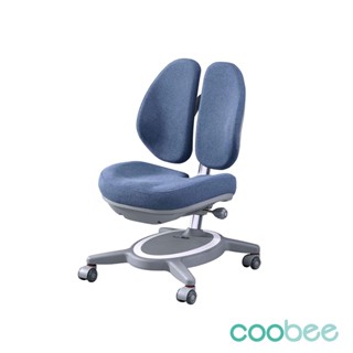 【SingBee 欣美】coobee 132雙背椅 (成長椅/學習椅/升降椅/人體工學椅/坐定椅)